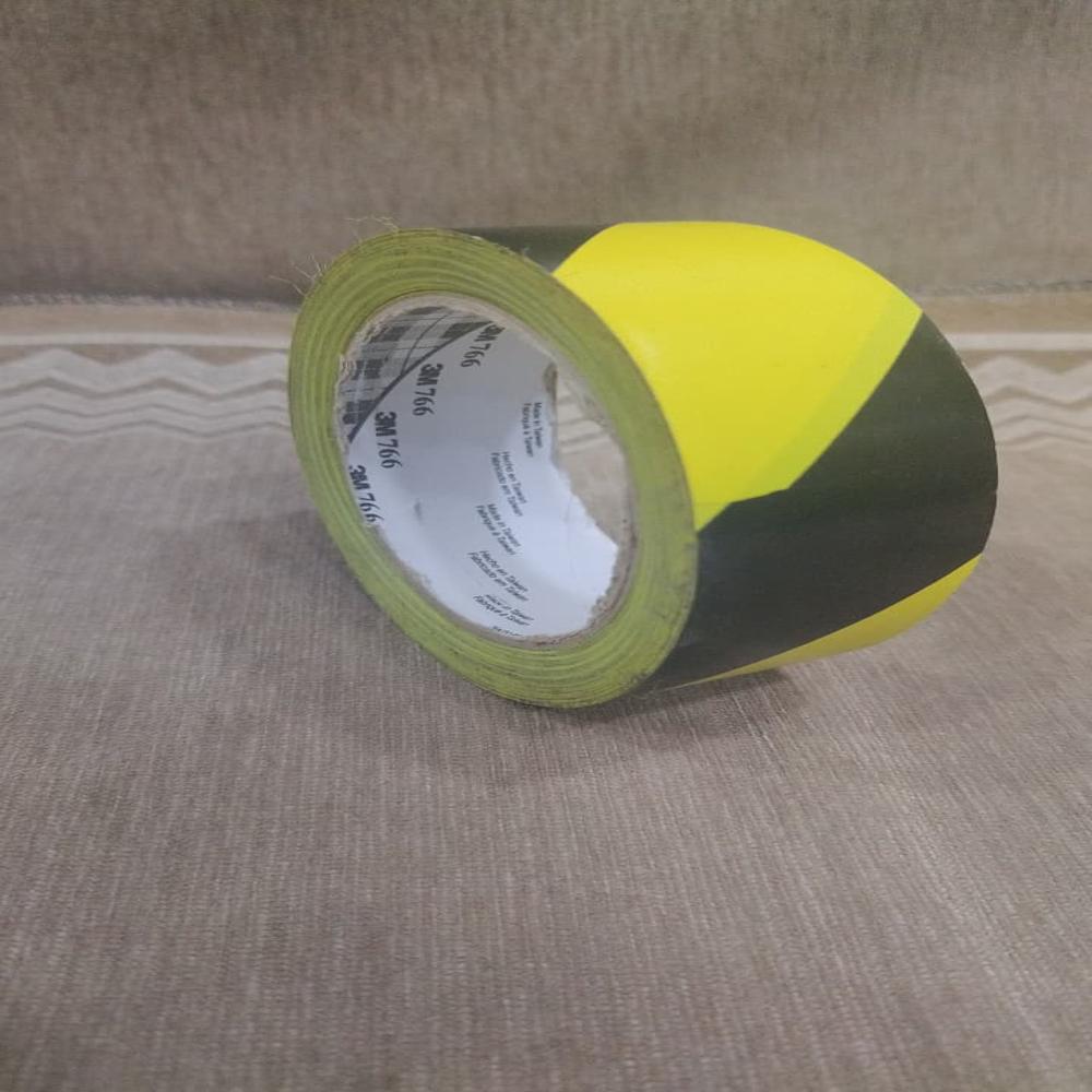 3m Floor Marking Tape - Color: 764-yellow / 766-yellow And Black