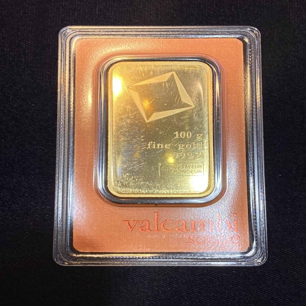 100g Gold Bullion Bar