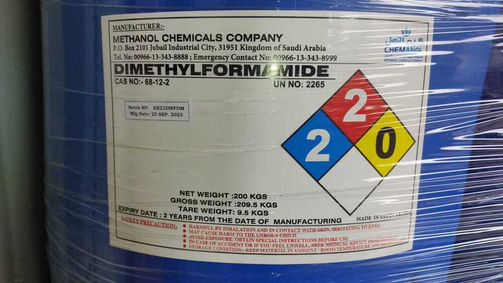 Dimethylformamide Chemical - Boiling Point: ~153 A C