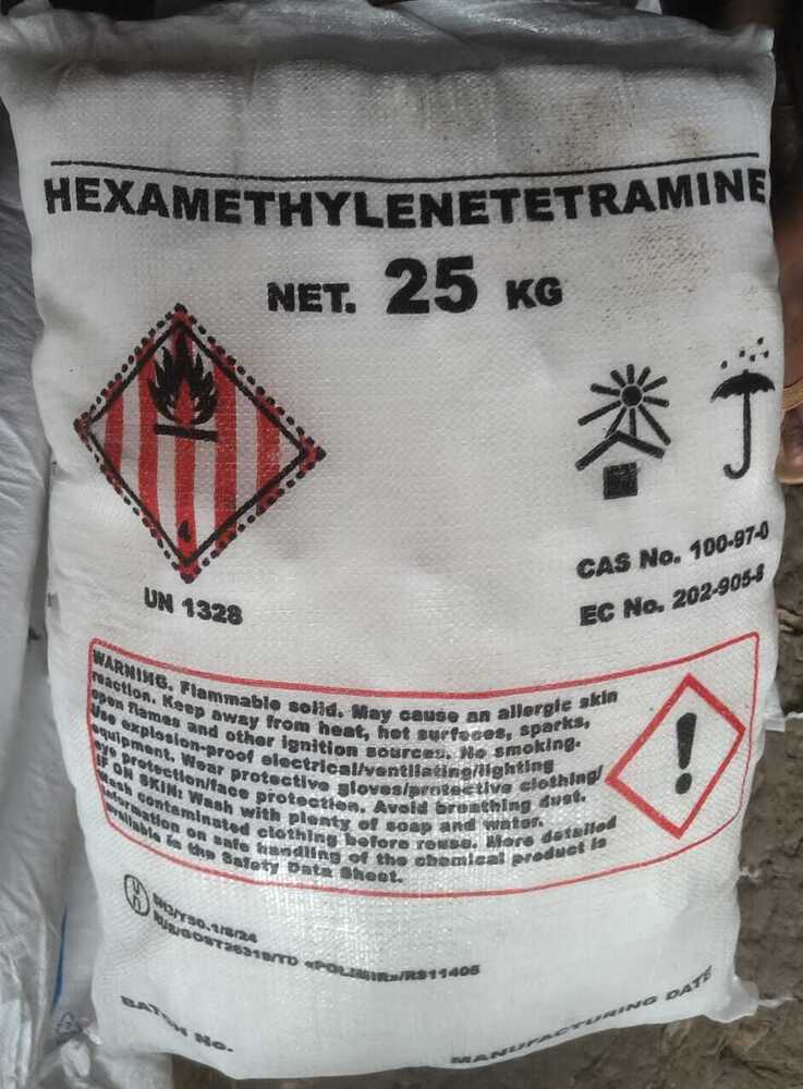 Hexamethyleneteteamine Chemical - Cas No: 100-97-0