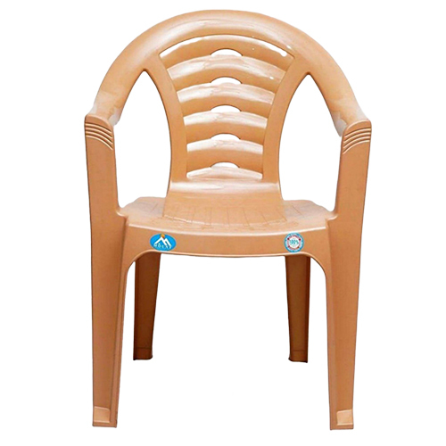 302 Orange Mid Back Chair - Design: Plain