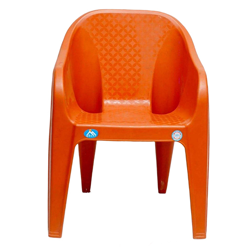 Safari Orange Chair - Design: Plain