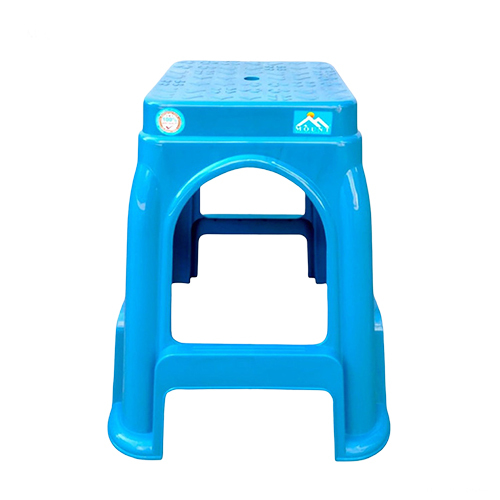 Apple 21 Inch Blue Stool - Design: Plain