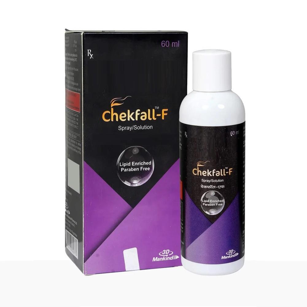 Chekfall-F 5% Minoxidil + Finasteride Solution 60ml