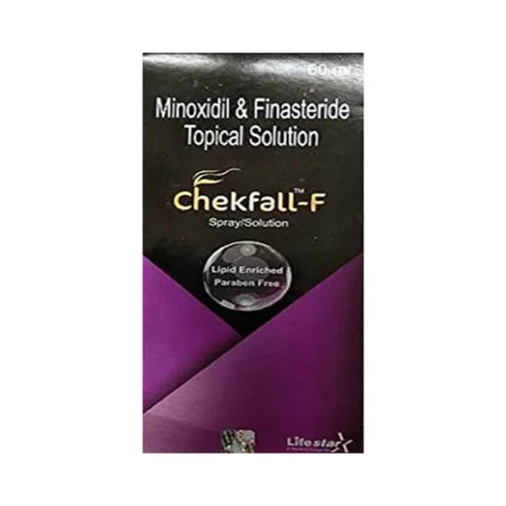 Chekfall-F 5% Minoxidil + Finasteride Solution 60ml