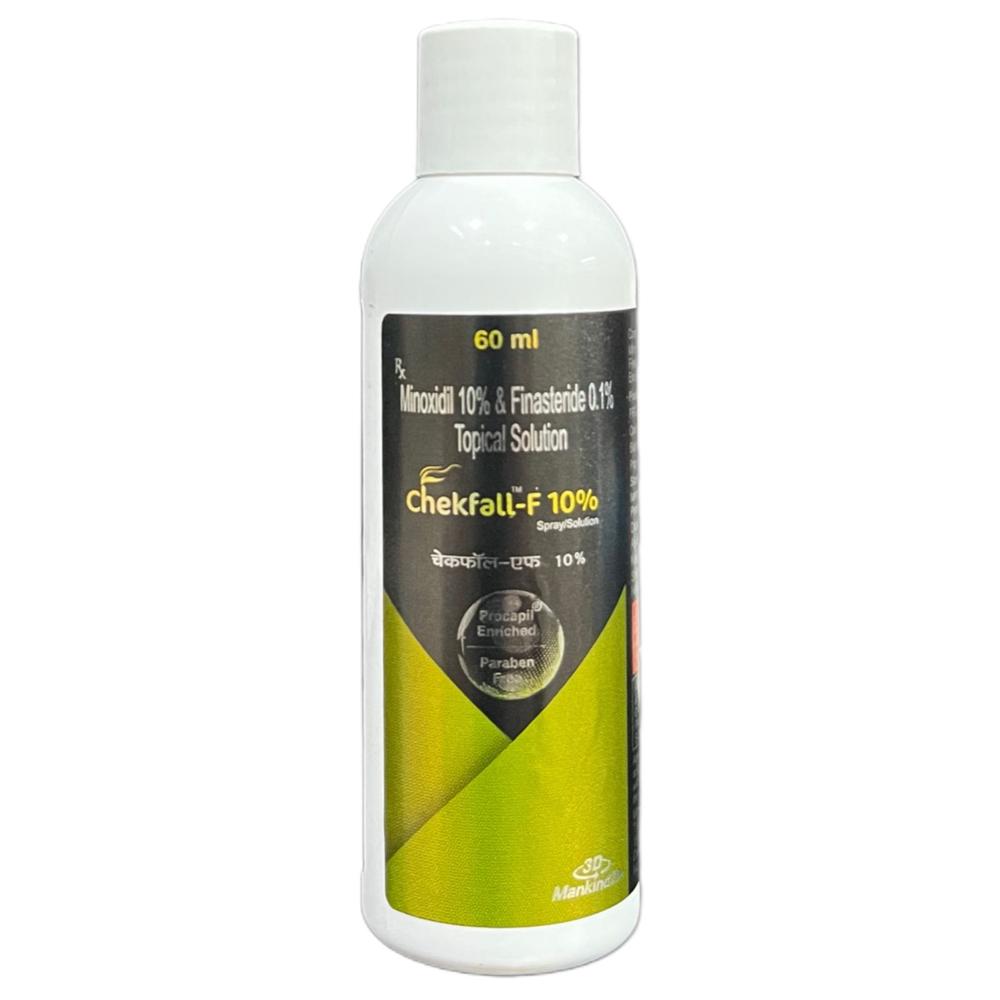 Chekfall-F 10% Minoxidil + Finasteride Solution 60ml