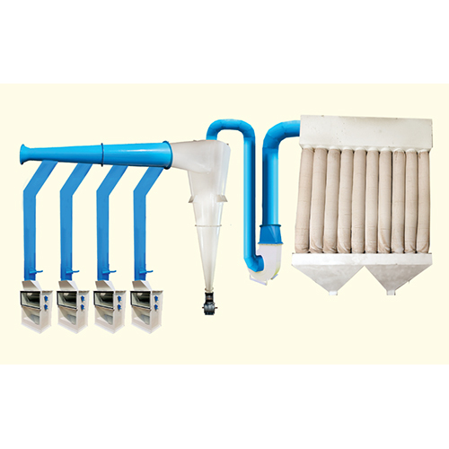 Husk Aspiration Unit - Color: White