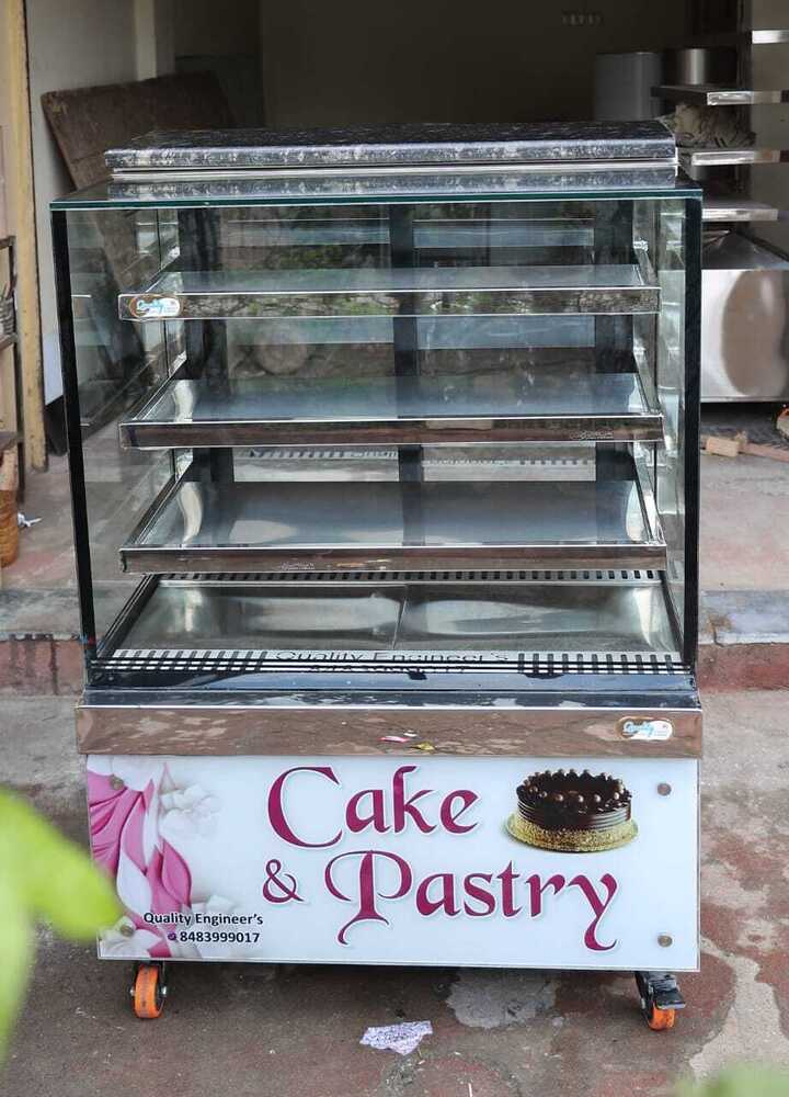 Cake Display Counter - Color: Grey