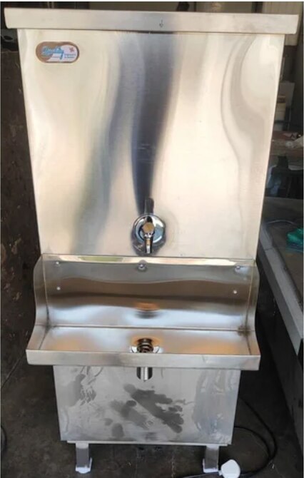 Silver Stainless Steel Water Cooler