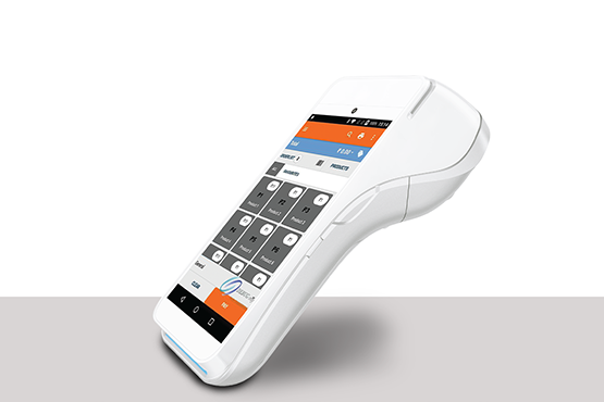Card Swipe Machine - Color: White
