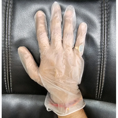 Disposable Vinyl Gloves - Application: Hospital