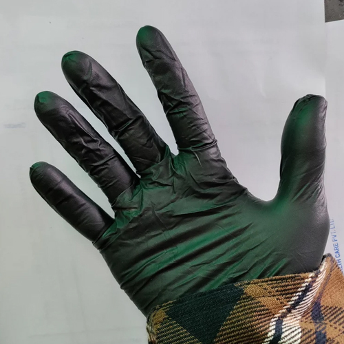 Black Nitrile - Application: Hospital