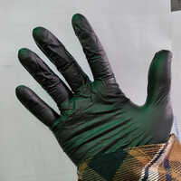 Black Nitrile Examination Gloves Powder Free