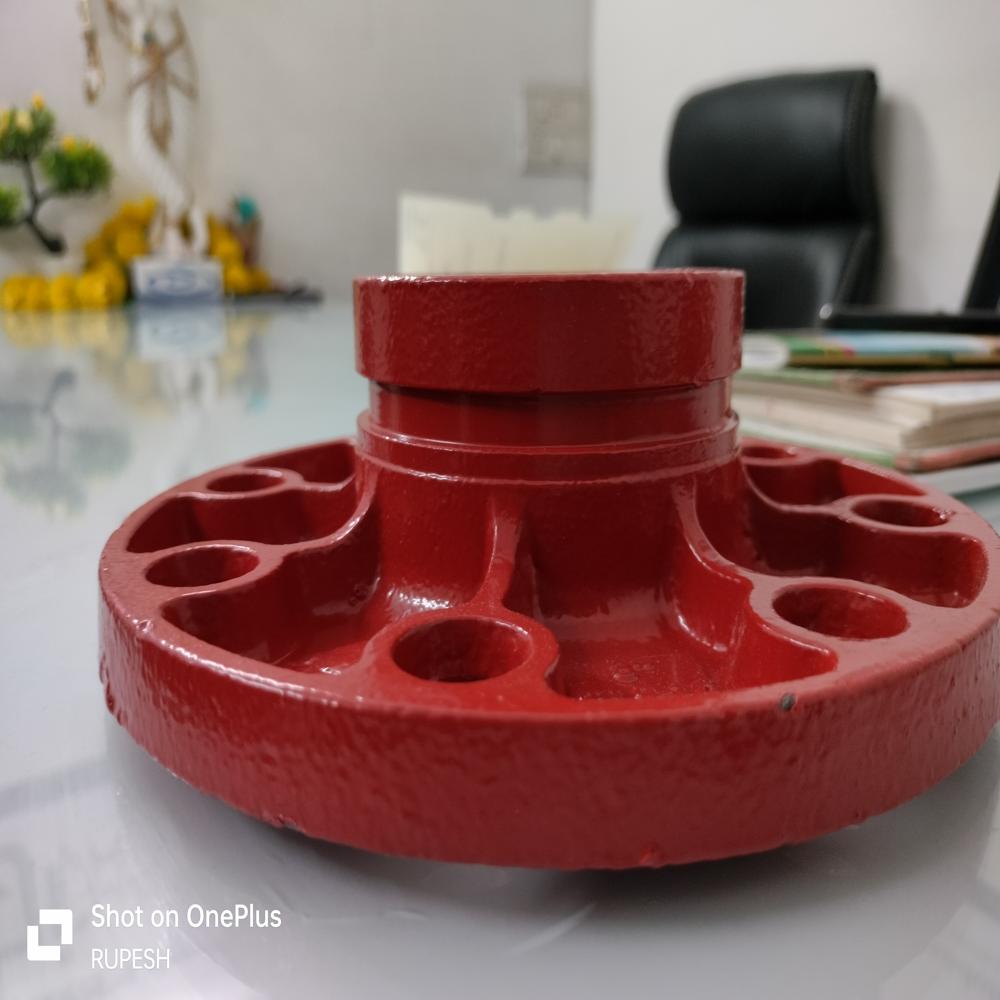 L981 Flange Adapter Class 125-150 - Color: Red
