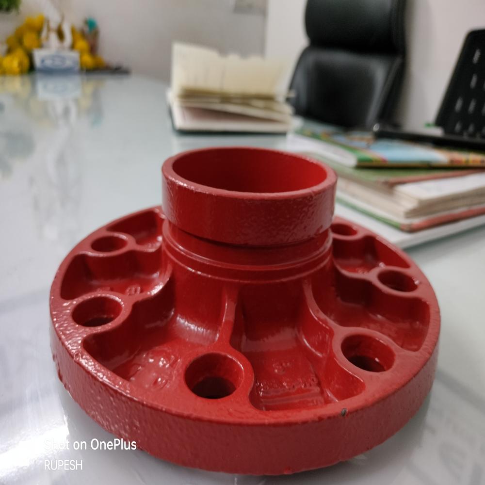 L981 Flange Adapter Class 125-150 - Color: Red
