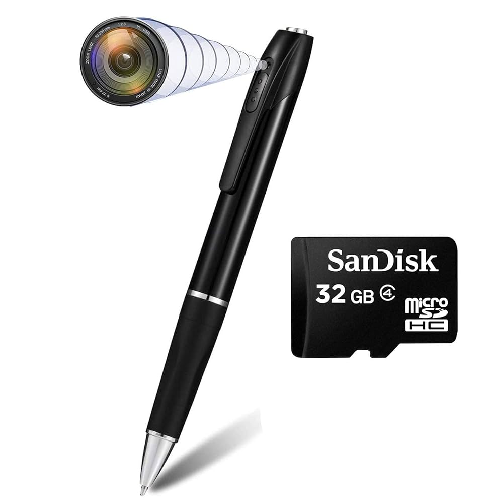 Spy Pen Camera - Color: Black