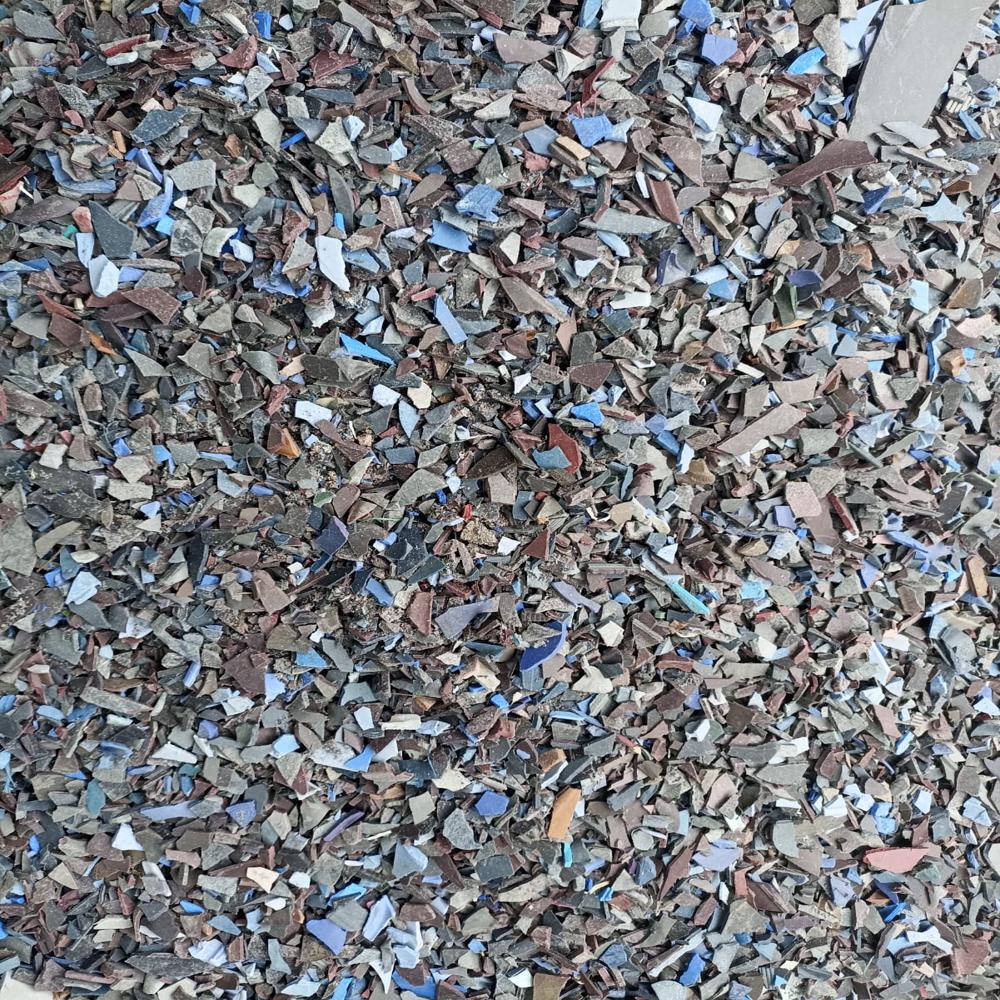 Plastic Bottle Scrap Grinding Products - Color: Black