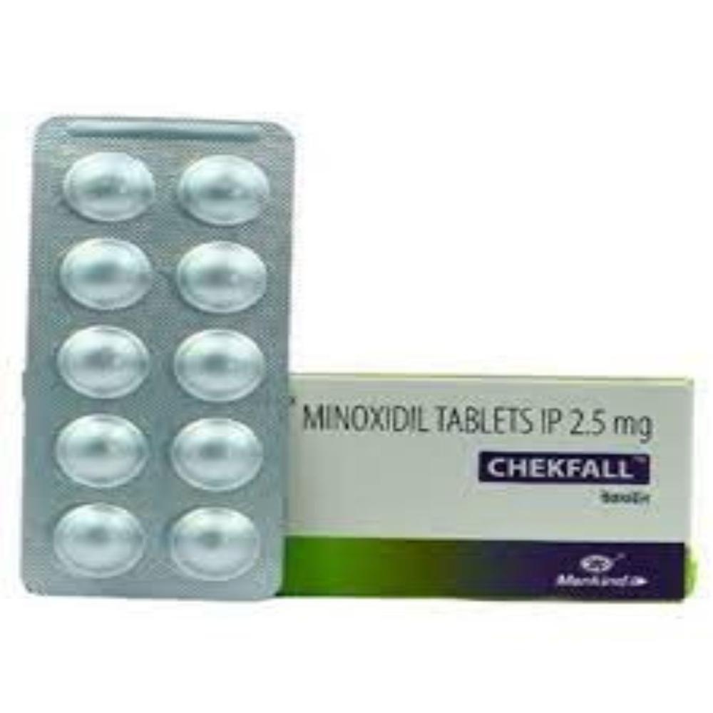 Chekfall Minoxidil 2.5mg Tablet