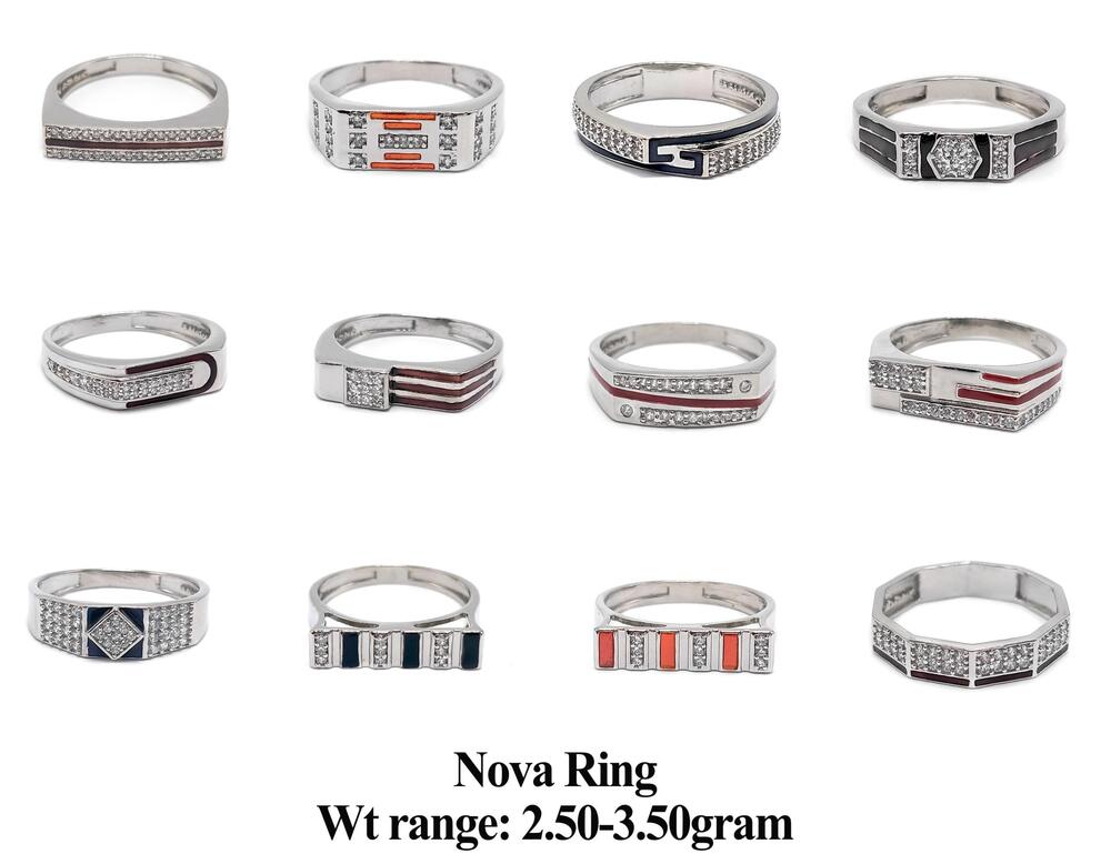92.5 New Design Silver Nova Ring