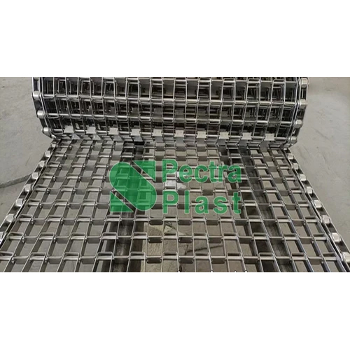 Honeycomb Conveyor Belt - Color: Silver