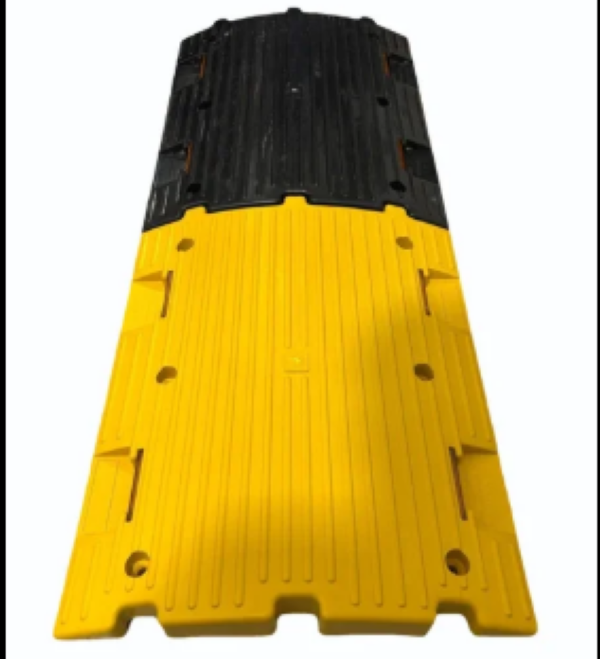 Yellow and Black 10 Ton Plastic Speed Breaker