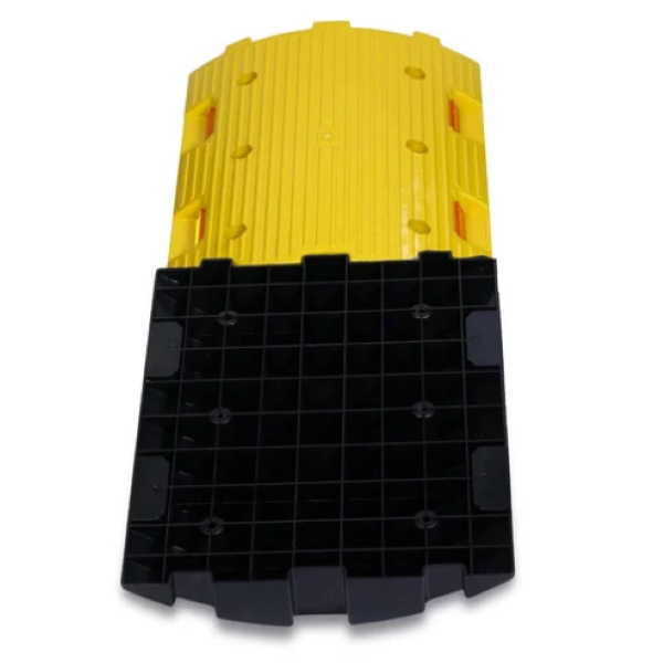 Yellow and Black 10 Ton Plastic Speed Breaker