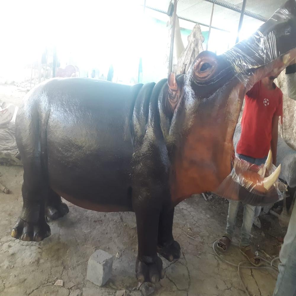Frp Hippo statue