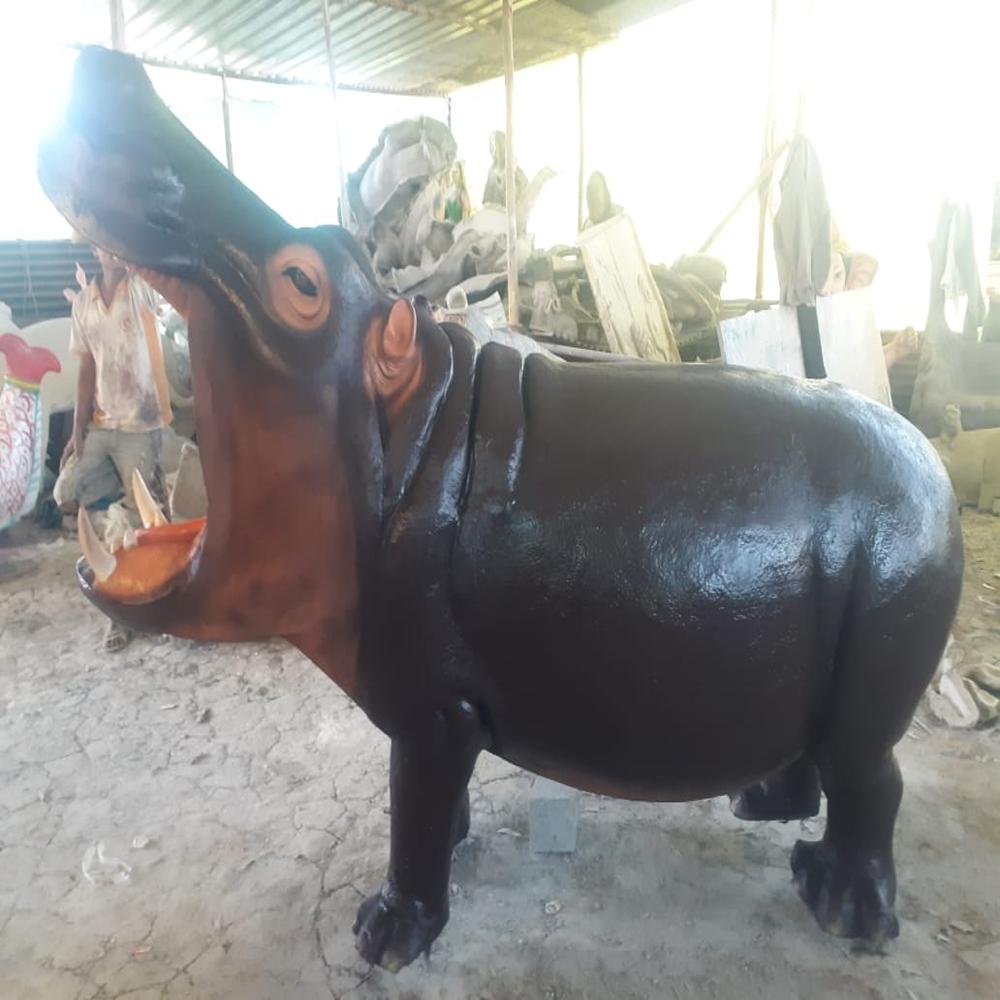 Frp Hippo statue