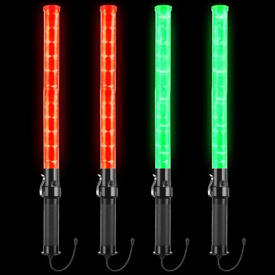 Traffic Baton - Color: Red