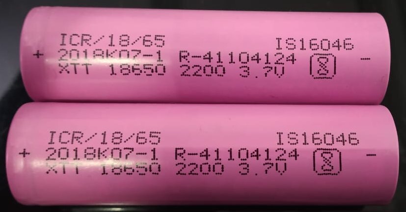 2200 mAh Lithium ion Cell