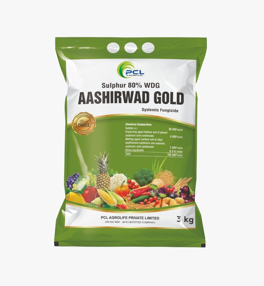 Aashirwad Gold Systemic Fungicide - Application: Agriculture