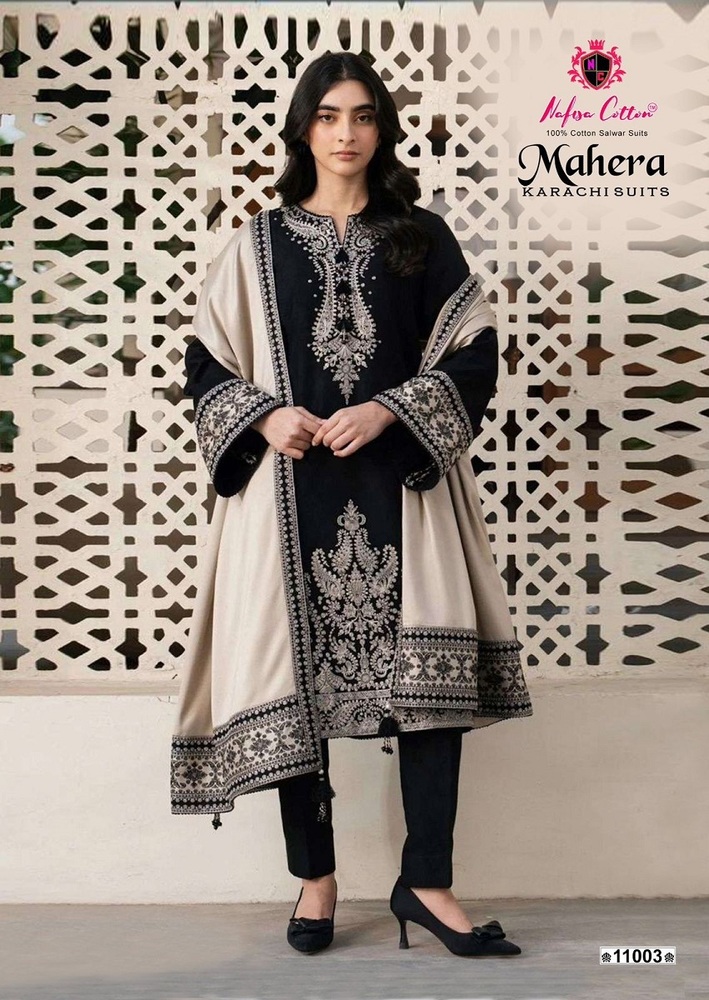 Nafisa Mahera Vol-11  Dress Material