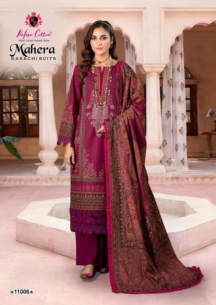 Nafisa Mahera Vol-11  Dress Material
