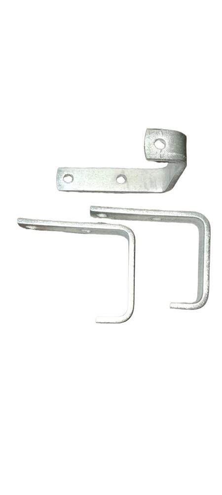 Galvanized Iron L Bend - Color: Silver
