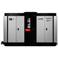 90-450 Kw Two-stage Water Cooled Oil-free Compressor - Color: Grey & Black