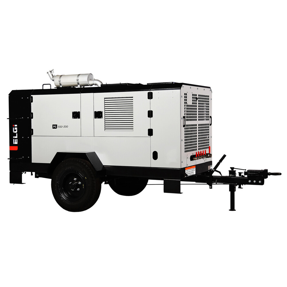 185-1200 CFM टोली-माउंटेड कम्प्रेसर