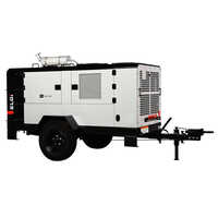 185-1200 Cfm Trolley Mounted Compressor - Material: Mild Steel