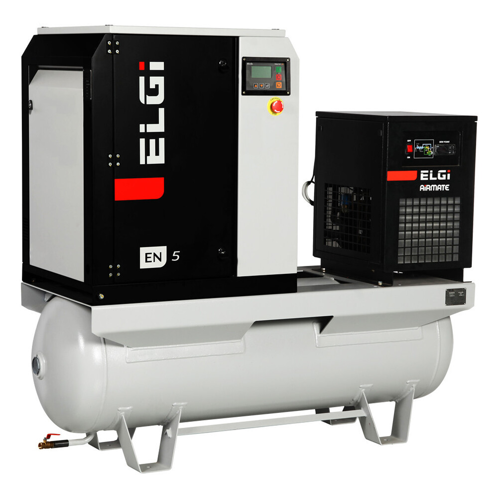 En Series 2.2 To 45 Kw Screw Compressor - Color: Grey