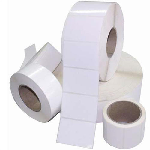 Plain Barcode Sticker Roll