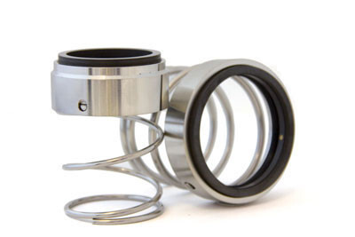 Taper Spring Seals - Color: Silver