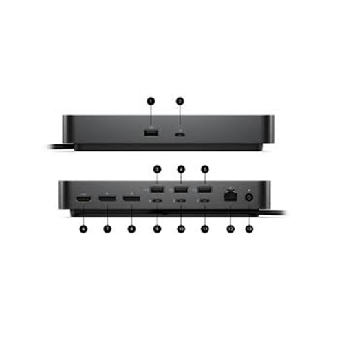 Fjfm994 Dell Pro Thunderbolt 4 Smart Docking Station - Dimension (L*W*H): 205 Mm A 90 Mm A 29 Mm Millimeter (Mm)