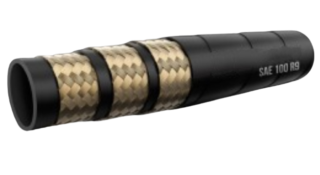 Sae 100 R9 High Pressure Industrial Hoses - Color: Black