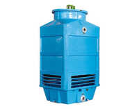 Square Cooling Tower - Color: Blue