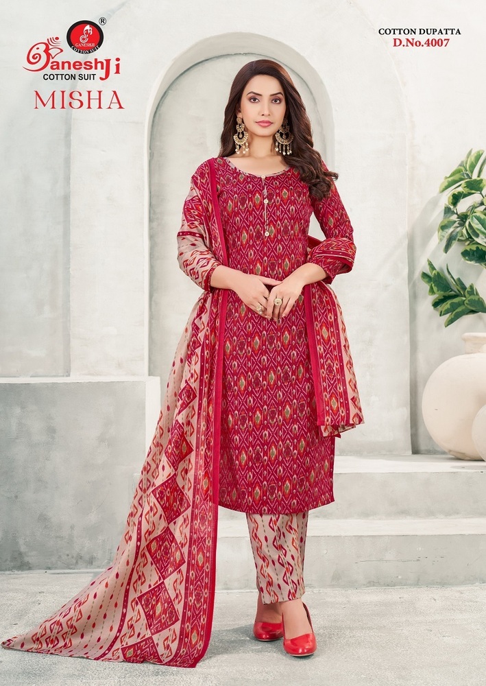 Ganeshji Misha Vol-4  Dress material