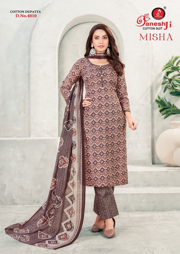 Ganeshji Misha Vol-4  Dress material