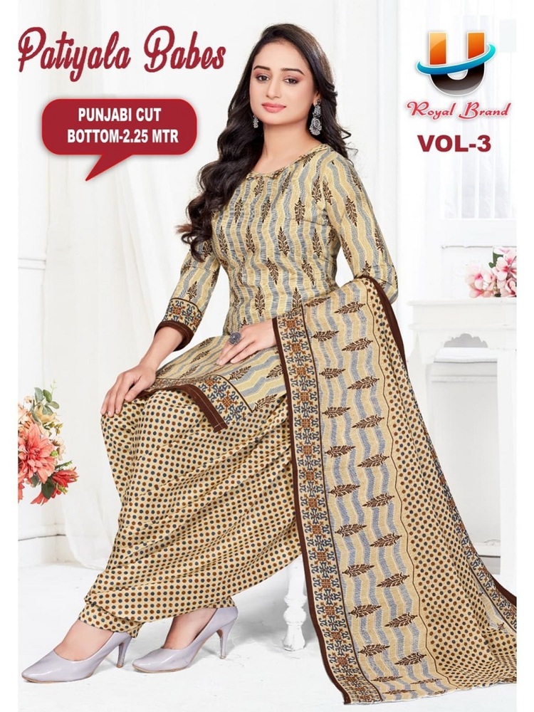 Royal Patiyala Bebs Vol-3 Dress Material