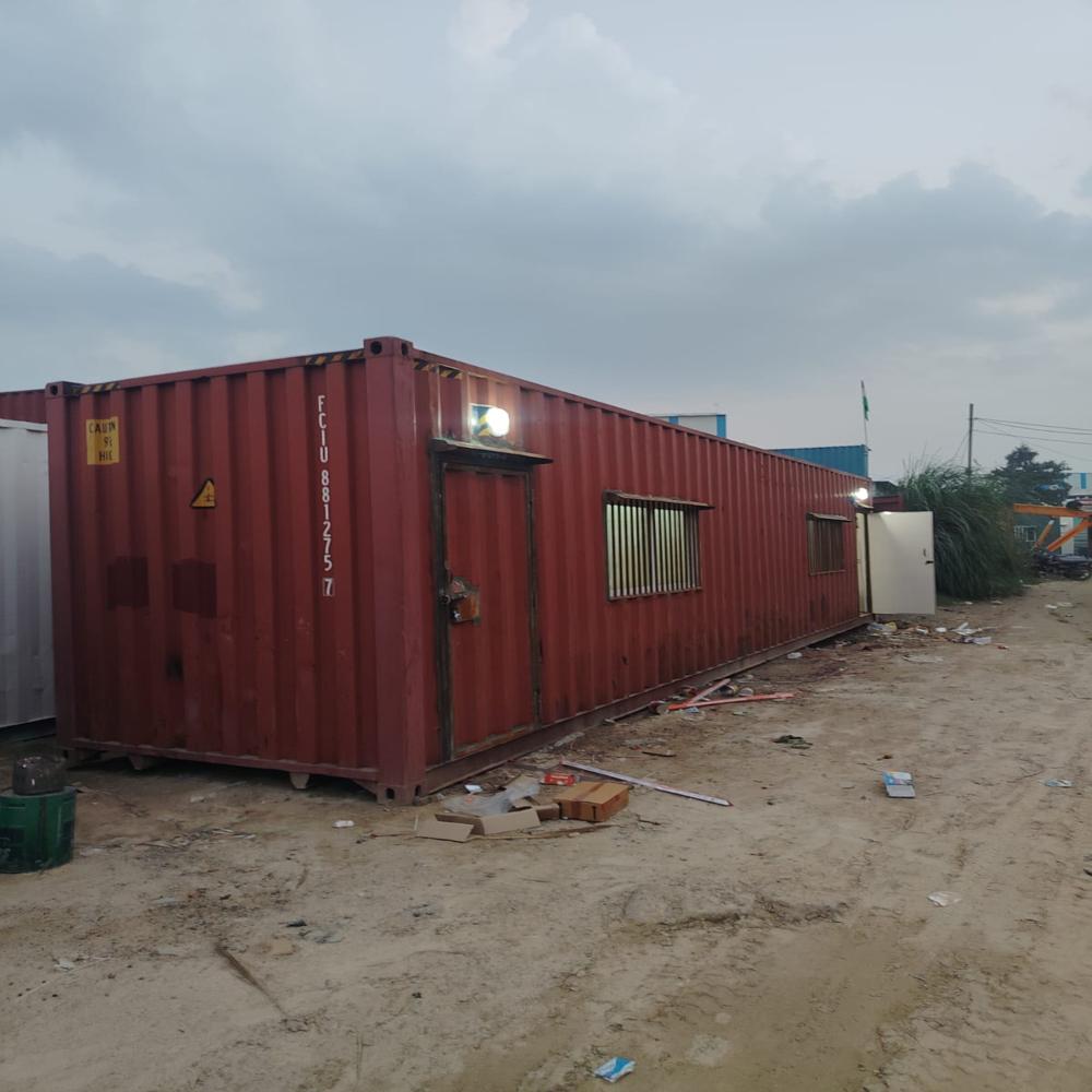 Modified Shipping Container - Capacity: 30 Ton