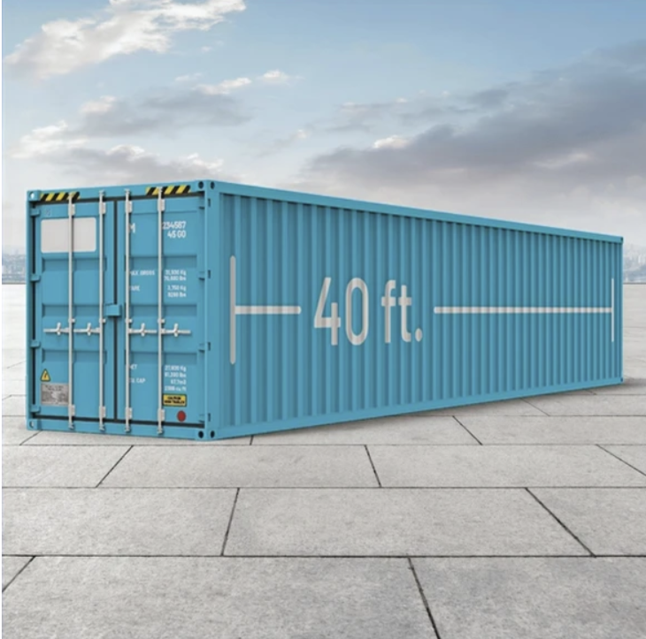 Mild Steel Shipping Container - Stainless Steel, 20 Feet Length, 30 Ton Capacity | Coated For Enhanced Protection During Transport
