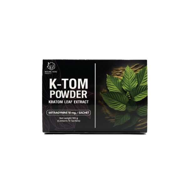 K-TOM Powder Pure Kratom Leaft Extract