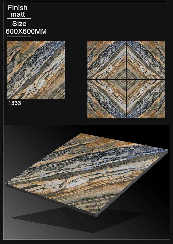 600*600 Porcelain Tiles Finish - Matt